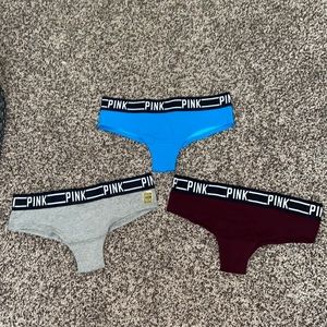 Victoria’s Secret PINK bundle of Cotton Cheeksters